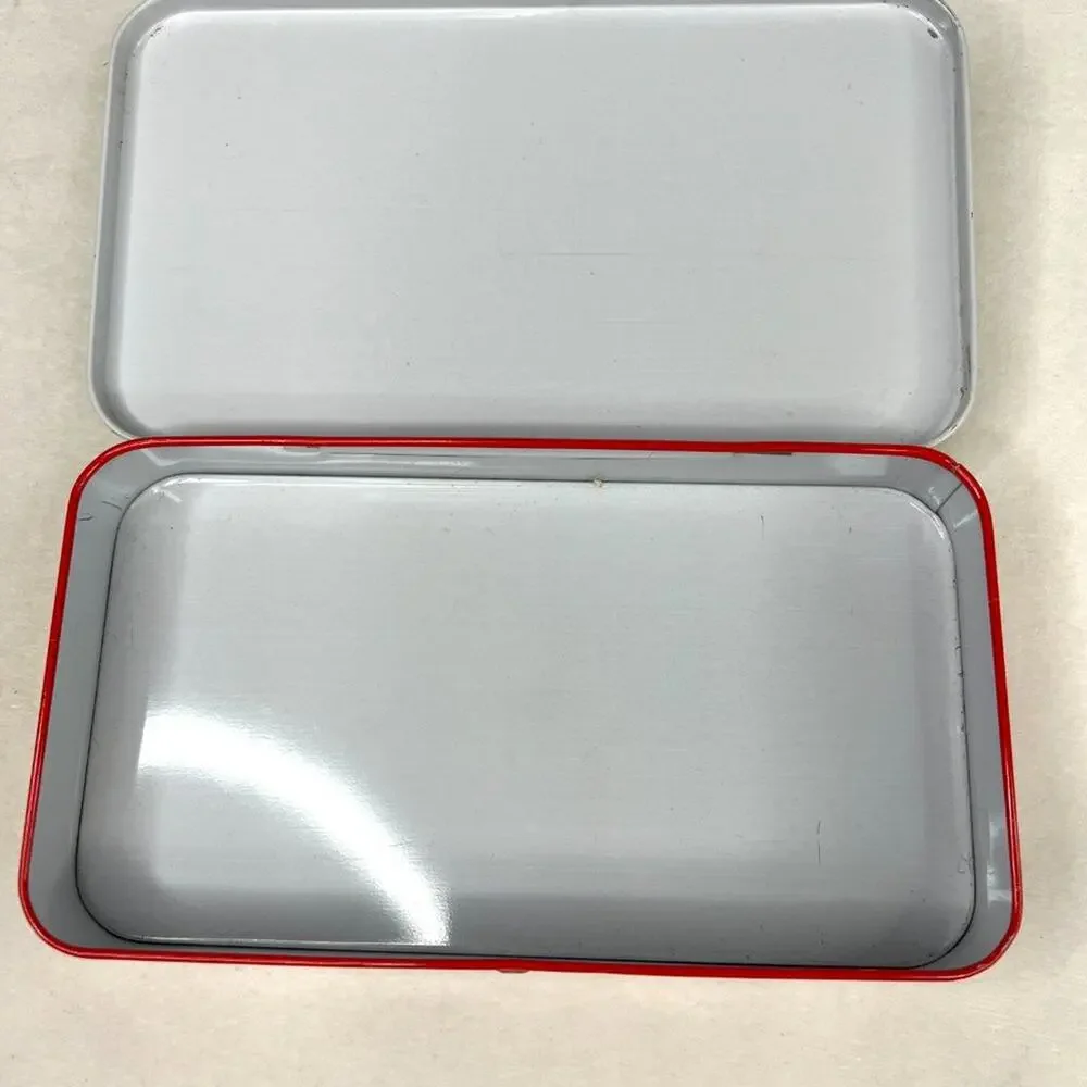 Vintage Disney The Tin Box Company Metal Pencil Box